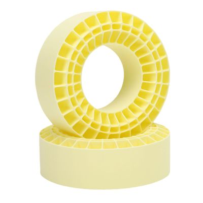 Keenso High Elasticity Silicone Take Insert for RC Tracker Cars - Light Design for Superior Performance (Yellow)