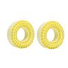 Keenso High Elasticity Silicone Take Insert for RC Tracker Cars - Light Design for Superior Performance (Yellow) view 4