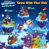 200PCS Magnetic Blocks - Build Mine Magnet World, Magnetic Building Blocks for Kids Ages 4-6 6-8 8-12, STEM Educational Sensory Toys for Boys & Girls, Birthday Toys Gifts for Kids view 3