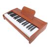 Alomejor 37 Key Piano Keyboard Electronic Organ 37-Key Kids Keyboard with 3 Full Octaves Standard Size Keys Imitation Wood Grain Design Compact Lightweight for Kids Birthday Gift Music view 3