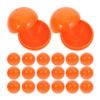 YARNOW 50pcs Openable Plastic Bingo Balls Funny Lottery Balls for Parties Events Team Activities Reusable Raffle Accessories for Fair Draws and Group Engagement view 1