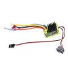 Alomejor Water Proof RC Brushed ESC for 1/10 RC Car Boat, 540 550 750 Motor Compatible, Premium Aluminum Alloy Material, Precise Speed Control, Easy Installation for Hobbyists view 2