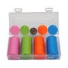 35MM with Holes, 120 Pieces per Box of Plastic Poker Chips - Perfect for Bar Activities, Teaching Games, and Customizable Accessories with Text. (Pink+Orange+Lawn Green+Sky Blue, 35MM/1.37 Inch) view 1