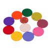 35MM with Holes, 120 Pieces per Box of Plastic Poker Chips - Perfect for Bar Activities, Teaching Games, and Customizable Accessories with Text. (Pink+Orange+Lawn Green+Sky Blue, 35MM/1.37 Inch) view 3