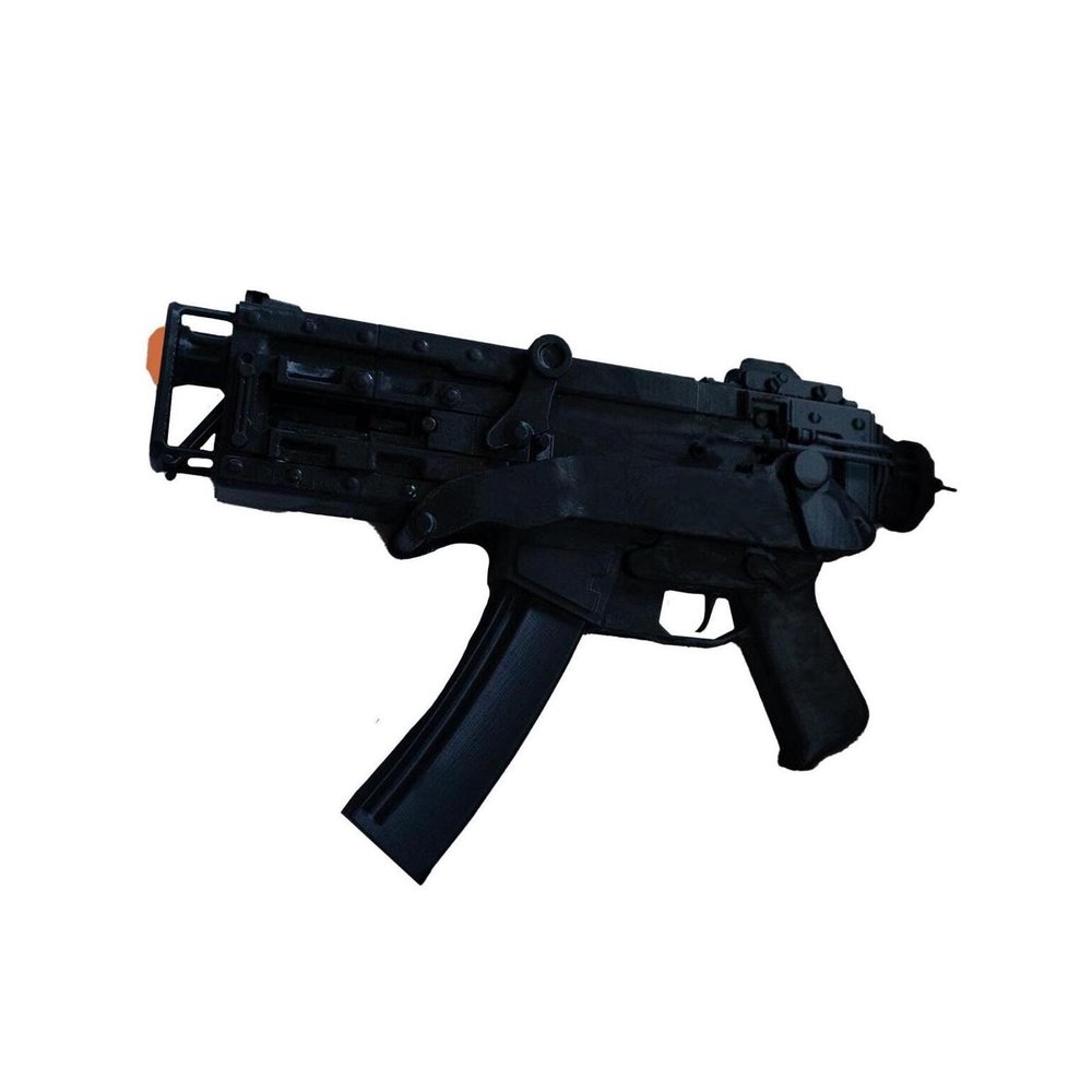 10mm Tactical Submachine Gun Replica  Sci-Fi SMG Prop | Compact Futuristic Weapon Model