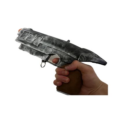 12.7mm Lil Devil Heavy Pistol Replica  Sci-Fi Hand Cannon Prop | Compact Wasteland Display Weapon (Lil' Devil Painted)