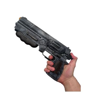 10mm Tactical Sidearm Replica  Compact Sci-Fi Pistol Prop | Post-Apocalyptic Display Weapon (Painted)