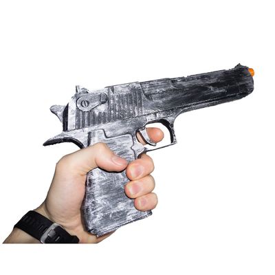 .50 Cal Hand Cannon Replica  Desert Heavy Pistol Prop | Futuristic Sci-Fi Sidearm Display Model