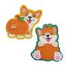 4"  4 1/4" Corgi in a Pumpkin Magnet Foam Craft Kits - Makes 12 view 1