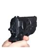 10mm Tactical Sidearm Replica  Compact Sci-Fi Pistol Prop | Post-Apocalyptic Display Weapon (Black and Unpainted) view 1