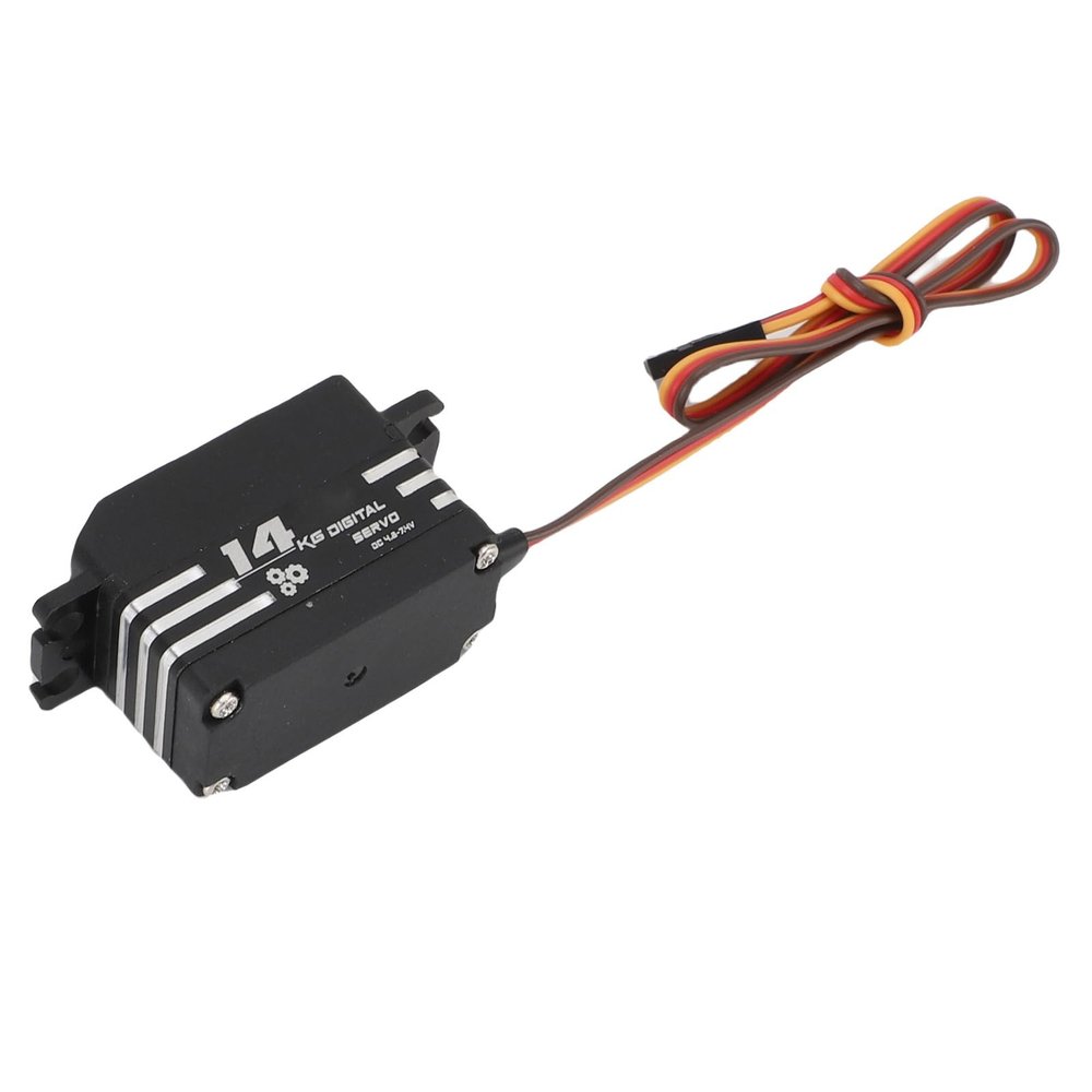Keenso Versatile 14kg High Twisting Servant Engine for RC Car Truck Boat Robot, Light Design for Silent Operation