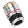 4X Achromatic Objective Lens Biological Microscope Objective Lens Precision Machined Aluminum Alloy for Lab Research and Education view 3
