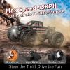 AMAZINGONE 20208 1/20 Scale Brushless Fast RC Cars for Adults, Max 45KMH High Speed Moster RC Buggy,Hobby RC Trucks 4X4 Offroad,All Terrain RTR Remote Control Car with 2 Bettery view 2