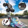AMAZINGONE 20208 1/20 Scale Brushless Fast RC Cars for Adults, Max 45KMH High Speed Moster RC Buggy,Hobby RC Trucks 4X4 Offroad,All Terrain RTR Remote Control Car with 2 Bettery view 4