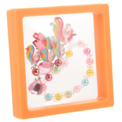 Holibanna 1Set Unicorn Jewelry Box for Girls Adorable with Bracelet Hair Clips Earrings Gift for Parties Birthdays and Special Occasions Safe and Comfortable for Little Ones
