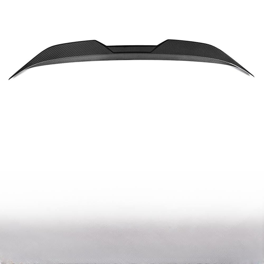 Automotive Real Dry Carbon Technology 3 * 3 Carbon Fiber Rear Trunk Spoiler Boot Wing Compatible for BMW G42 G87 2022-IN MP Style