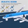 Operitacx 6pcs Alloy Pull Back Airplane Boys Realistic Aircraft Model Collection for Play Durable and Authentic Design for Hours of Fun view 3