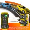 Slot Car Race Track Sets w LED Dual Race Track, Gifts Toy for Kids Age 6-13 view 3