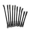 10 Piece Metal Link Set Plastic Rod End Compatible with 1/10 Scale RC Crawler Vehicles view 1