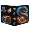 Dragon Theme Trading Card Binder, 4-Pocket Holder for 400 Cards, 4-Ring Zipper Album with Waterproof Cover, Gifts for Boys, Teens Card Game Collectors view 4