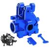 RC Car Accessories Compatible with Arrma for KRATON for Outcast 1/5 RC Car Upgrade Parts Accessories Metal Front Rear Gearbox Case Housing(Blue) view 1