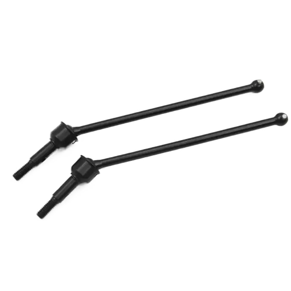 2pcs Compatible Steel Metal Drive Shaft Compatible with 1/10 RC Cars Upgrade Parts Accessories