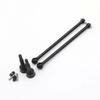 2pcs Compatible Steel Metal Drive Shaft Compatible with 1/10 RC Cars Upgrade Parts Accessories view 3