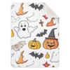Qilmy Cute Halloween Baby Blanket for Boys Girls Kids with Soft Cotton, Cute Cozy Warm Nursery Receiving Swaddle Blanket for Toddler Infant Crib, 30 x 40 Inch view 1
