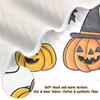 Qilmy Cute Halloween Baby Blanket for Boys Girls Kids with Soft Cotton, Cute Cozy Warm Nursery Receiving Swaddle Blanket for Toddler Infant Crib, 30 x 40 Inch view 2