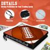 Trading Card Binder 9 Pocket - Football Card Binder with Sleeves 900 Double Sided Pockets Sports Trading Cards Album Cards Holder Protectors Set Fit for Game Cards, Sports Cards view 2