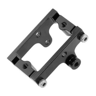 TRX4M C8801 AX-8560 Servo Mount Aluminum Servo Bracket for Traxxas TRX-4M Bronco Defender 1/18 RC Car Metal Upgrade Parts(Black)