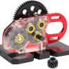 1/10 Scale 2-Speed Overdrive Differential Transmission Compatible with RC Crawler II Pro Element Gspeed DIY Chassis(Red) view 1