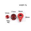 1/10 RC Car 15MM Single Hole 25T Adjustable Alloy Metal Servo Arm for FUTABA/SANWA/Tactic/ACOMS/Tamiya(Red) view 3