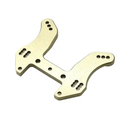 7075 Front Shock Tower Gunmetal Refit Compatible for 1/8 RC Car Models Upgrade Hoops Spare Parts Accessories