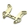 7075 Front Shock Tower Gunmetal Refit Compatible for 1/8 RC Car Models Upgrade Hoops Spare Parts Accessories view 2
