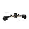 174g Brass Portal Axle Set with 7mm Hex Wheel Hubs and Counterweights Compatible with 1/24 RC Crawlers AX24 SCX24 view 4