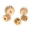 0.5M for Modu-LUS 8T 9T 10T 11T 12T 14T 15T 16T Teeth Copper Transmission Gear for Remote Control Aircraft for RC Car Model, Gear Box(A1) view 2