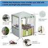 Outdoor Kids Playhouse Cover 600D Heavy Duty Waterproof Play House Covers Suitable for All Around Playtime Patio with Canopy Playset 49.5" W x 49.5" D x 60.2" H Beige view 3