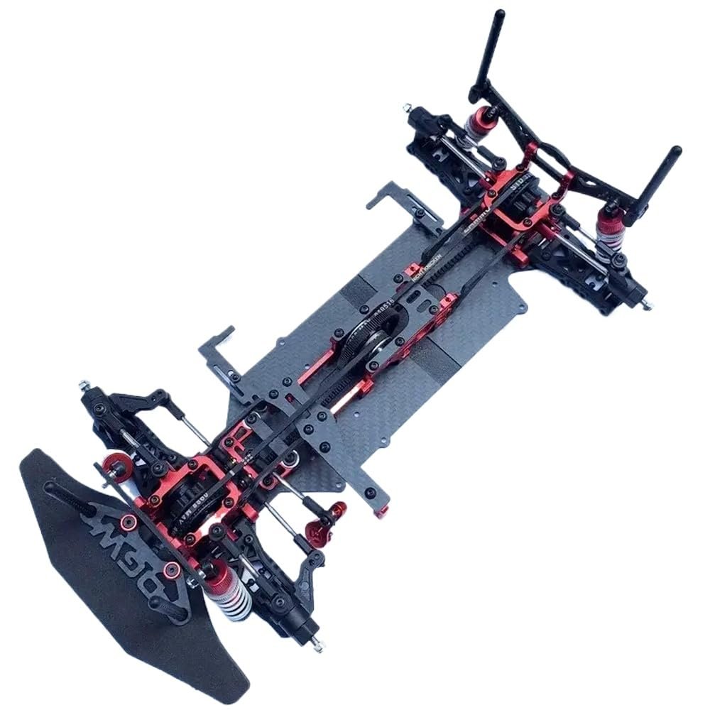 RC Body Shell for 1/10 Scale On-Road Vehicles with 260mm Wheelbase Compatible with 4x4 Racing System Racing Car Parts & Accessories