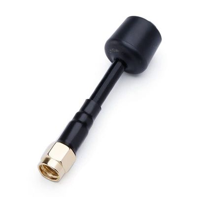 Ancalos for Albatross 5.8Ghz FPV Antenna SMA RP-SMA Black for Fatshark EV200D FPV Goggles FPV RC Racing Drone Models - (Color: Black)