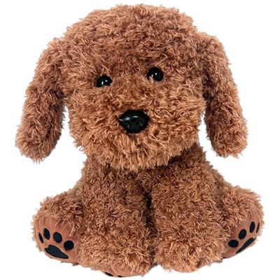 Adorable Goldendoodle Stuffed Animal Super Soft Plush Puppy, Realistic Poodle & Labradoodle Look Cuddly Gift for Kids, Grandparents Birthday, Easter, Nursery, Nap & Bedtime Stuffed Dog Plush