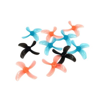 12Pairs 12CW 12CCW 1609 40mm 4PC 1mm 1.5mm Random Color Propellers Compatible With 1S Tinywhoop Drones Like Mobula(12PAIRS 1MM RANDOM)
