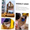 LABRIMP 30pcs Folding Chairs Cellphone Stand Dollhouse Furniture Model Realistic Design for Smartphones for Desk Ornaments Decorations view 4