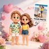 Custom 3D Action Figure from Photo - Personalized Full Body Mini Figurine Statue - HD Resin Cartoon Sculpture Collectible - Unique Christmas Birthday Anniversary Wedding Gift for Couples, Men, Women view 2