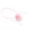 ZYIBPMSJKQCFK Handmade Layered Snow Gauze Flower Pendant With Adjustable Rope Necklace,pink,130cm view 2