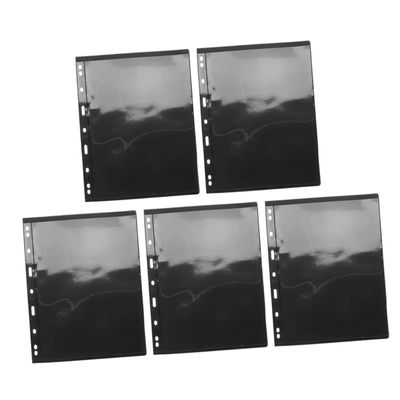HOODANCOS 10pcs Stamp Album Supplement Pages Double Sided Binder Stamp Pages Album Binder Sheets