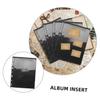 HOODANCOS 10pcs Stamp Album Supplement Pages Double Sided Binder Stamp Pages Album Binder Sheets view 3