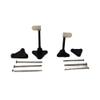 Adjustable Control Horns Rudder Angle Rocking Arm Lifting Eye 5 Sets Compatible With RC Airplanes Electric Planes Foam Model Parts Accessories(M3X24MM 5PCS) view 3