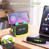 Mini Karaoke Machine Toys Gifts,Kids Portable MP3 Player with 2 Wireless Microphone and LED,Christmas Birthday Gifts for Girls Boys 3 4 5 6 7 8+ Year Old (Green) view 2
