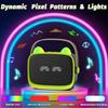 Mini Karaoke Machine Toys Gifts,Kids Portable MP3 Player with 2 Wireless Microphone and LED,Christmas Birthday Gifts for Girls Boys 3 4 5 6 7 8+ Year Old (Green) view 4